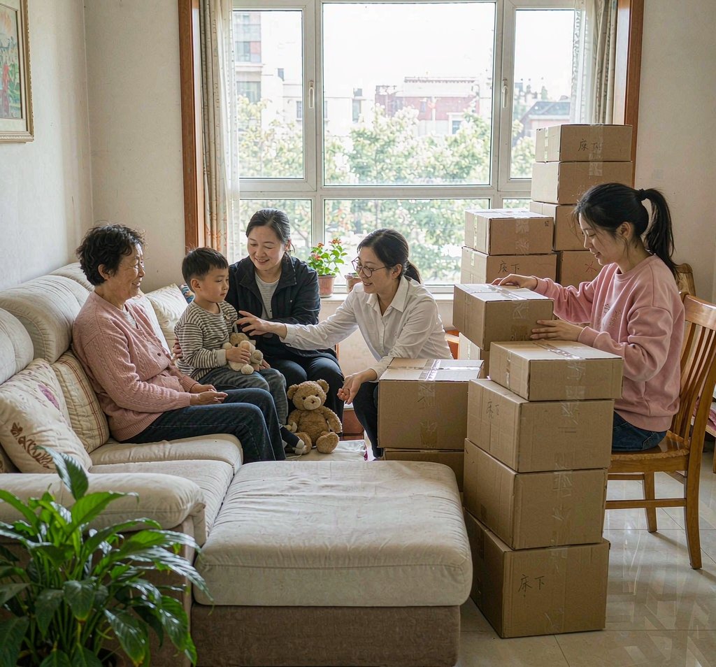 家有老人和小孩，搬家时这8件事要提前安排好